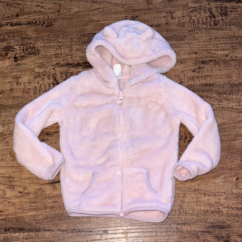 Carter's Soft Pink Fleece Hoodie